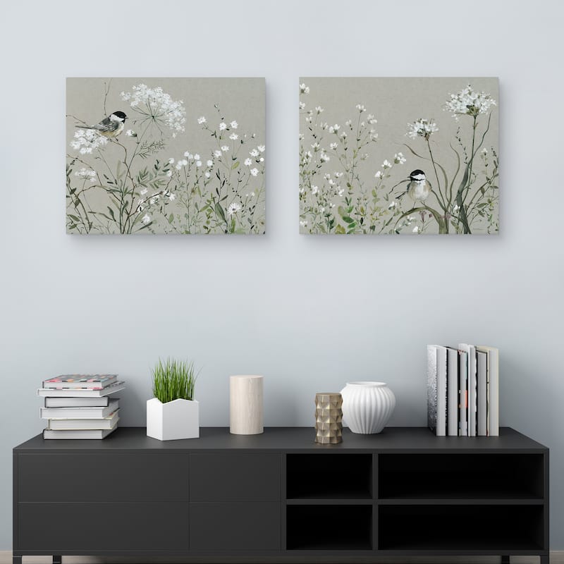 Bouquet of Grace Meadow I, Bouquet of Grace Meadow II by Carol Robinson Canvas Art Prints