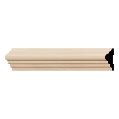WM1217: 1/2-in D x 1-1/2-in W x 96-in L Americraft Solid Hardwood Stain Grade Panel Moulding