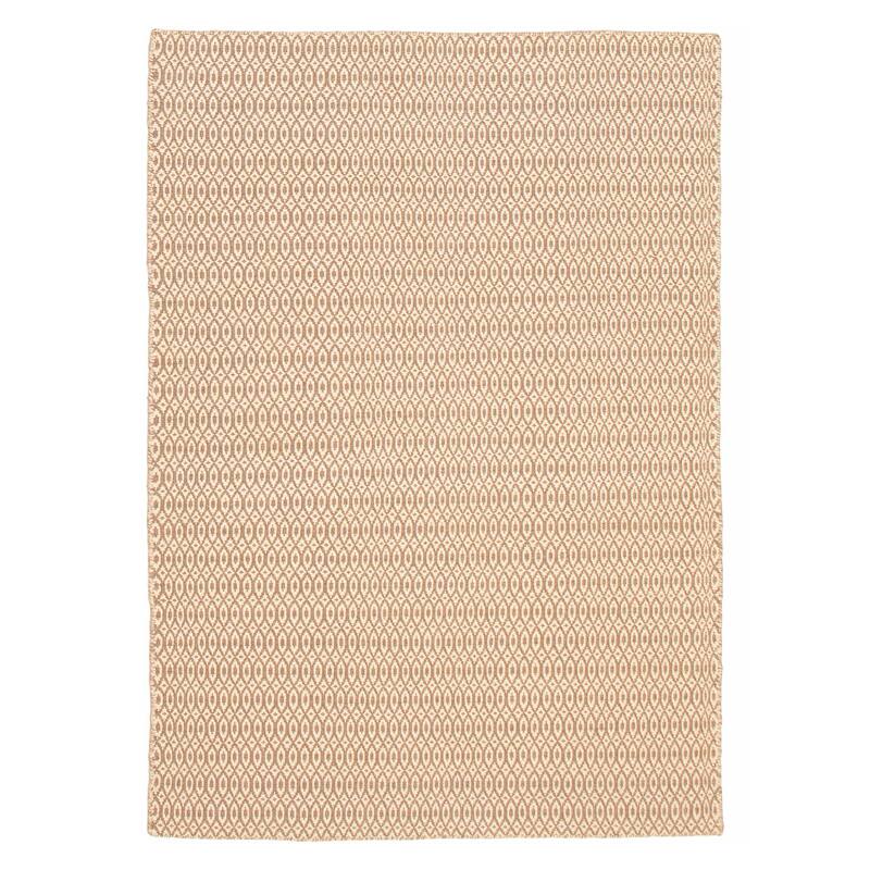 Nevada Tan Kilim 5'1" x 7'6" - 5'1 x 7'6 - Tan - 5'1 x 7'6