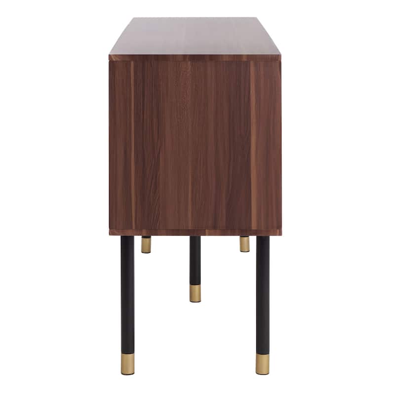 SAFAVIEH Oakley Mid-Century Modern Media 55" TV Stand - 55.1" W x 15.8" L x 29.5" H