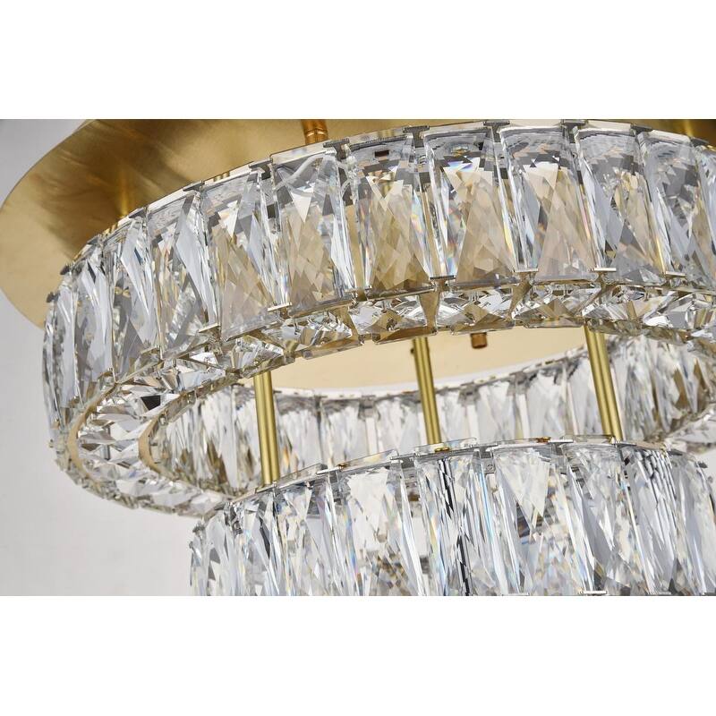 Gold LED Flush Mount