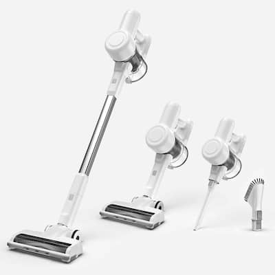 Powerful Cordless Stick Vacuum - 24kPa Suction, HEPA Filtration, 3 Modes