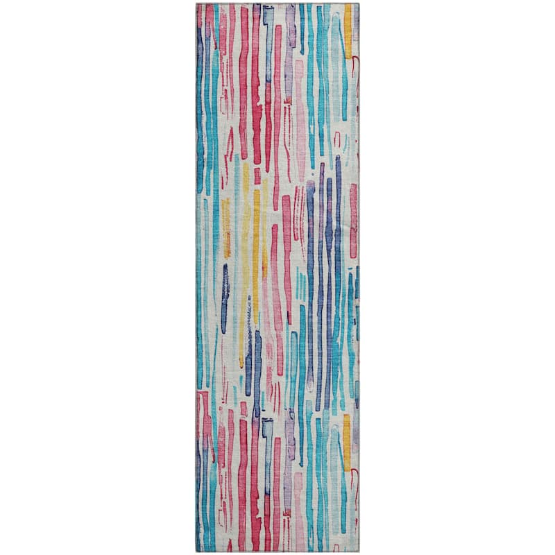 Premium Washable Super Soft Modern Stripes Mayfield Rug