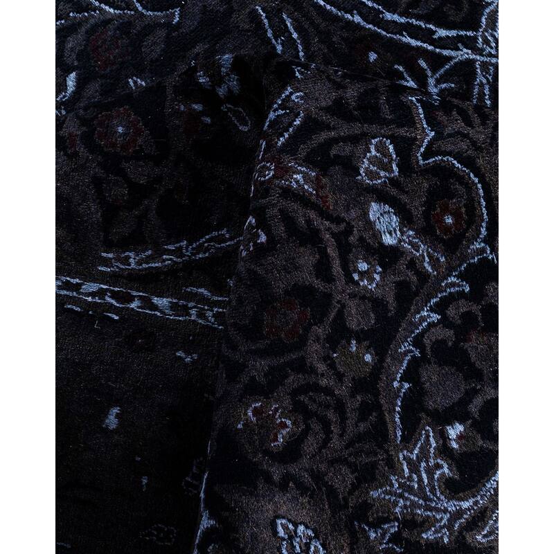 Fine Vibrance One-of-a-Kind Hand-Knotted Area Rug - Brown, 6' 2" x 9' 3" - 6' 2" x 9' 3"
