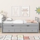 preview thumbnail 16 of 16, Twin Size Bed with Trundle and Three Storage Drawers