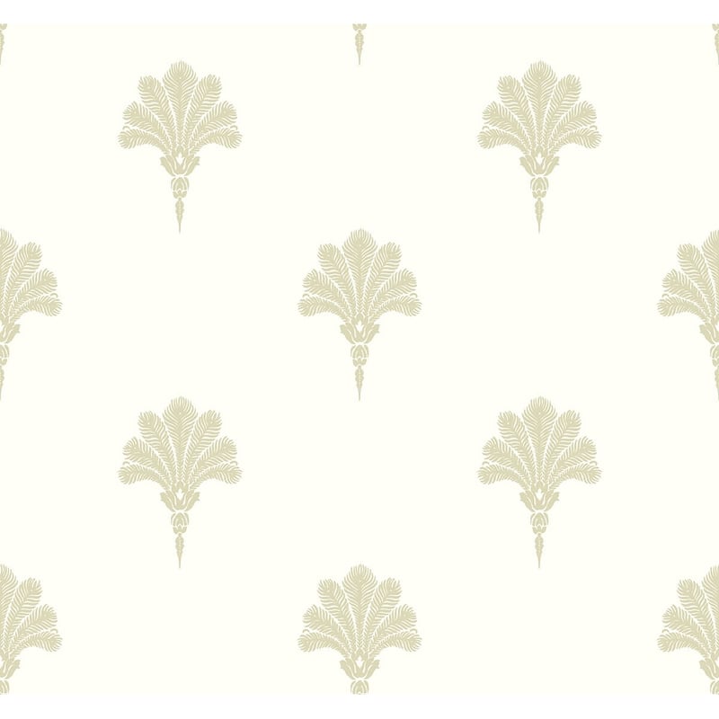 Seabrook Designs Beach House Summer Fan Unpasted Wallpaper - 27 in. W x 27 ft. L - Sand Dunes