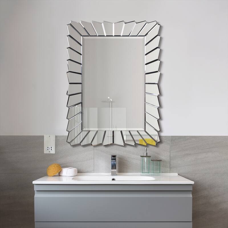 Traverse Moderno Beveled Wall Mirror, 30" x 40" - 30 x 40
