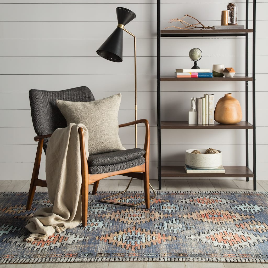 Dez Indoor and Outdoor Tribal Area Rug
