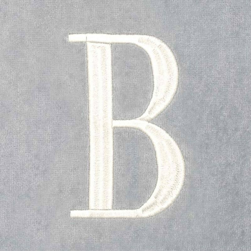 Avanti Linens GRY/IVR Monogram 5-Piece Towel Set