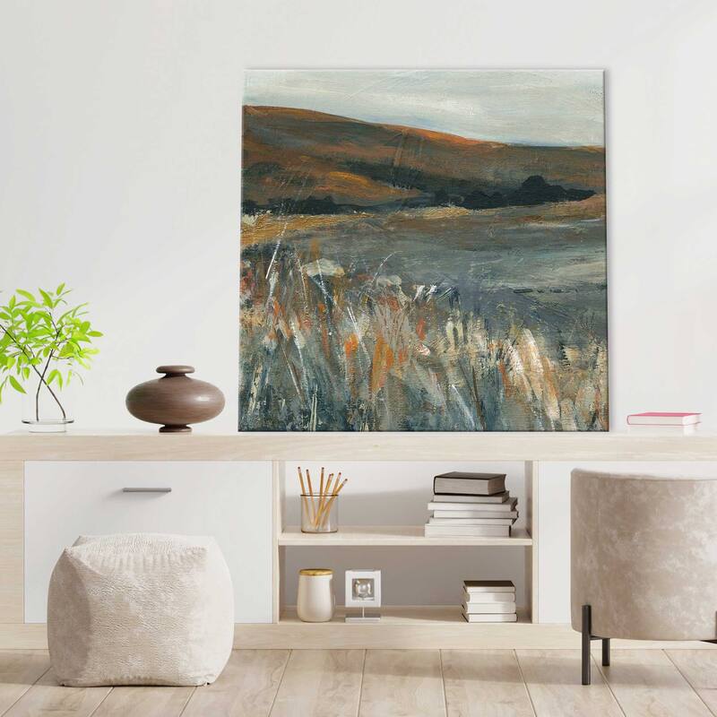 "Copper Dusk I (Square)" by Carol Robinson Print on Canvas