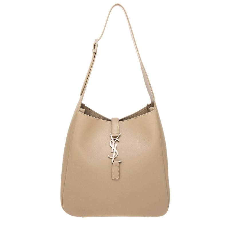 Saint Laurent Small Le 5 A 7 Shoulder Bag - Tan