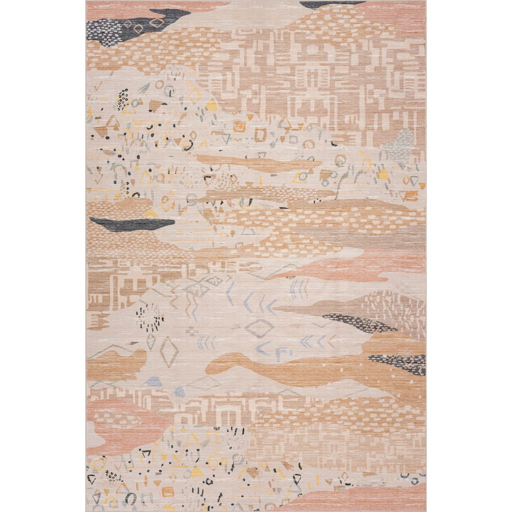 Nuloom Meliorra Abstract Washable Rug