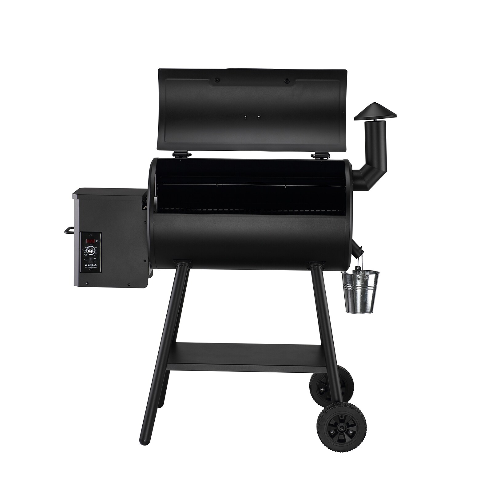 Automatic top pellet smoker