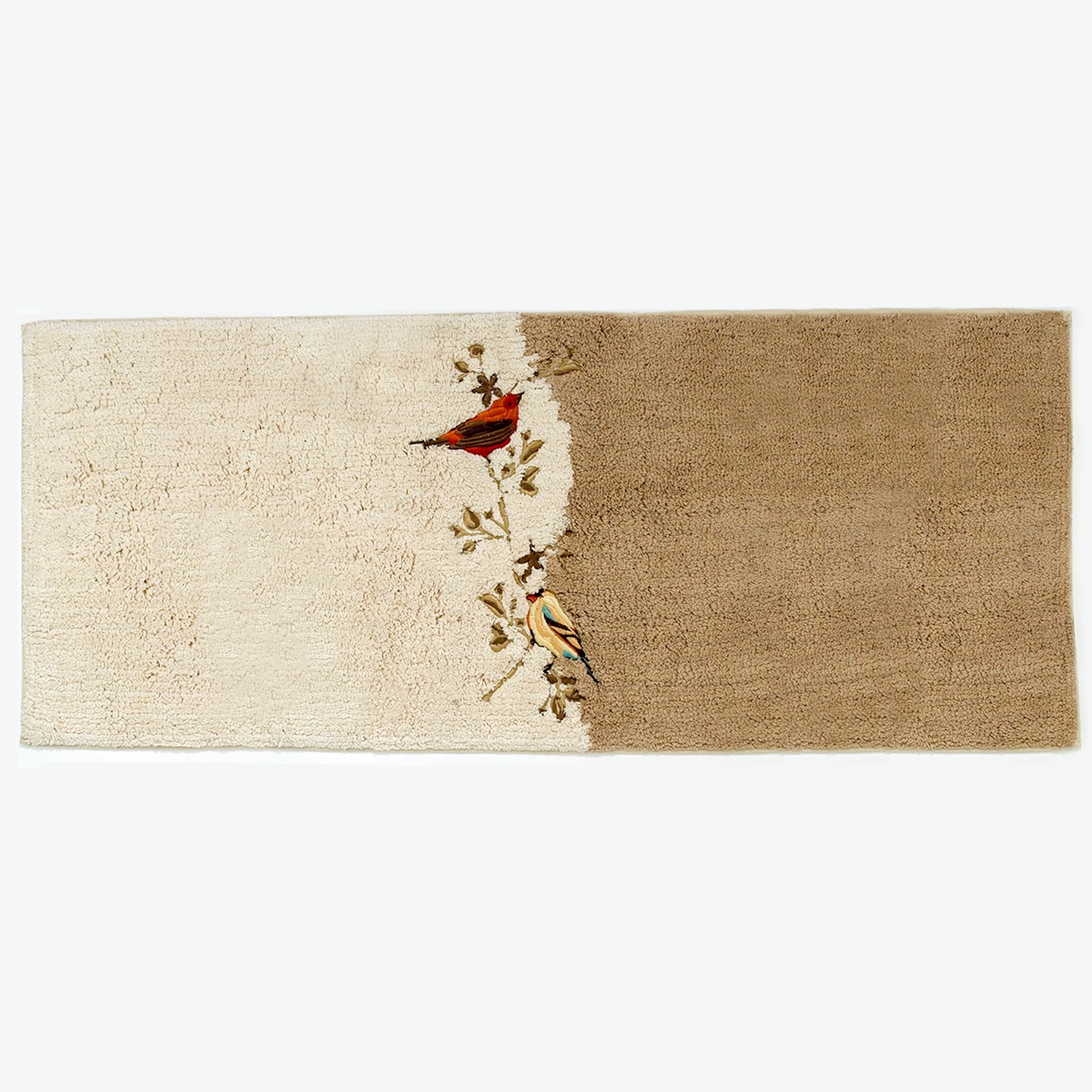 Avanti Gilded Birds Double-Vanity Rug