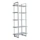 preview thumbnail 5 of 4, Silver Orchid Borgstrom 5-tier Bookcase
