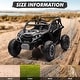 preview thumbnail 5 of 28, 24V Kids Ride On Utv,2-Seater 4WD Off Road Electric Vehicle with Remote Control