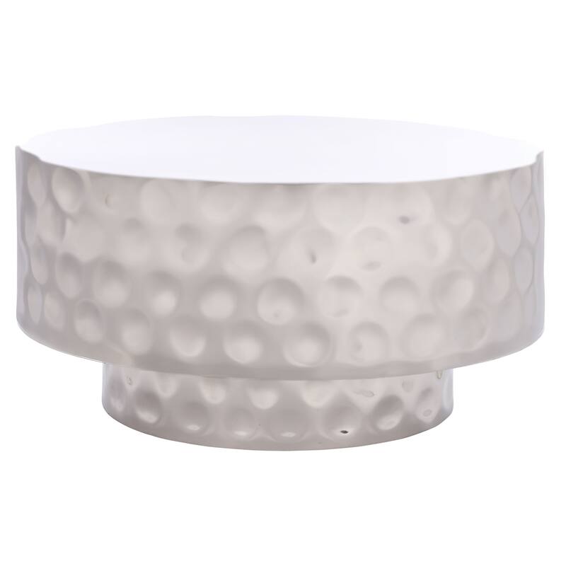 SAFAVIEH Couture Janalee Steel Coffee Table - 30"W x 30"D x 15"H