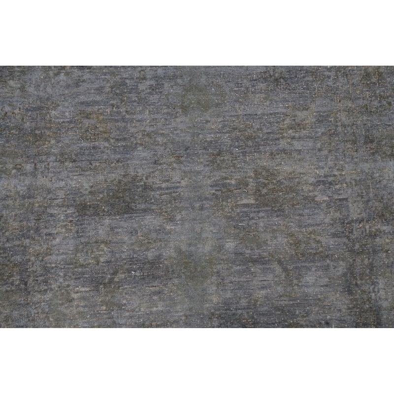 Contemporary Gabbeh Kashkoli Wool Area Rug Hand-knotted Office Carpet - 3'4" x 4'11"