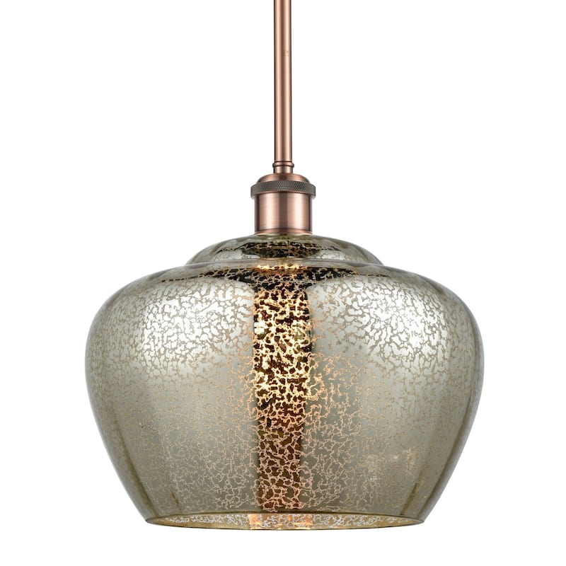 Innovations Lighting 516-1S-11-11-L Fenton Pendant Fenton 11" Wide - Mercury / Antique Copper