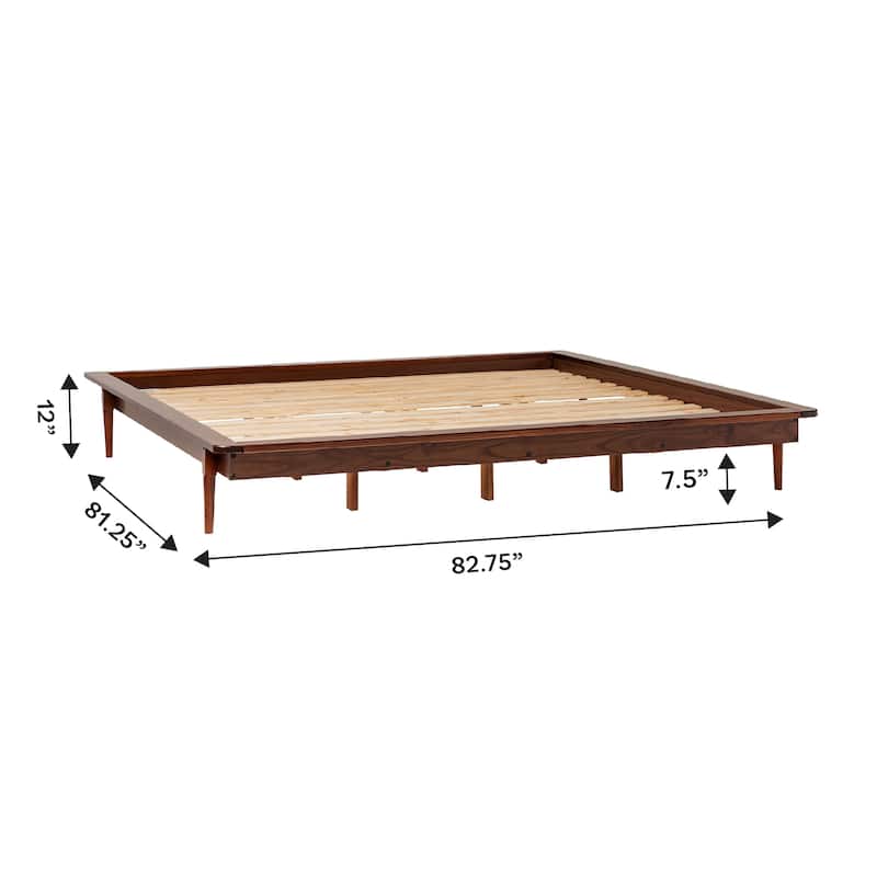 Middlebrook King-size Solid Wood Platform Bed