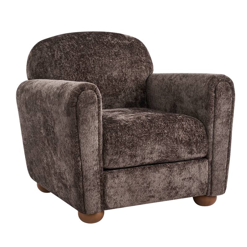 Christopher Knight Home - Rapallo Modern Upholstered Accent Chair with Plush Fabric Seat