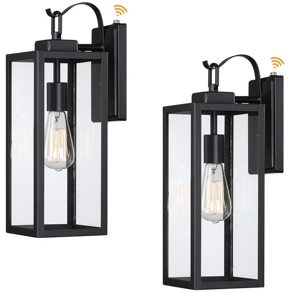 Porch lanterns black on sale