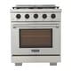preview thumbnail 56 of 80, KUCHT Professional 30 in. 4.2 cu. ft. Natural Gas Range with Sealed Burners and Convection Oven in Stainless Steel