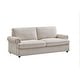 preview thumbnail 12 of 22, Viviana 76 inch Polyester Round Arm Sleeper Sofa