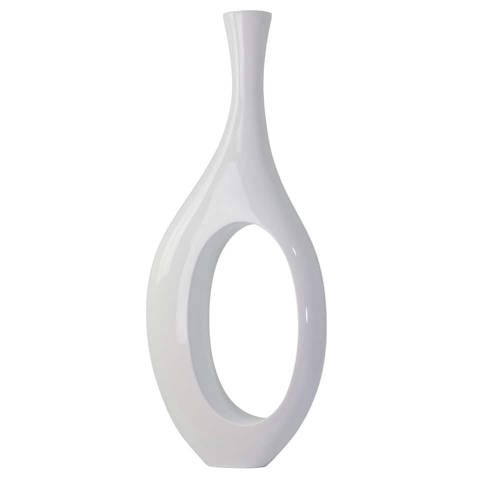 Trombone Modern Handmade Resin Vase