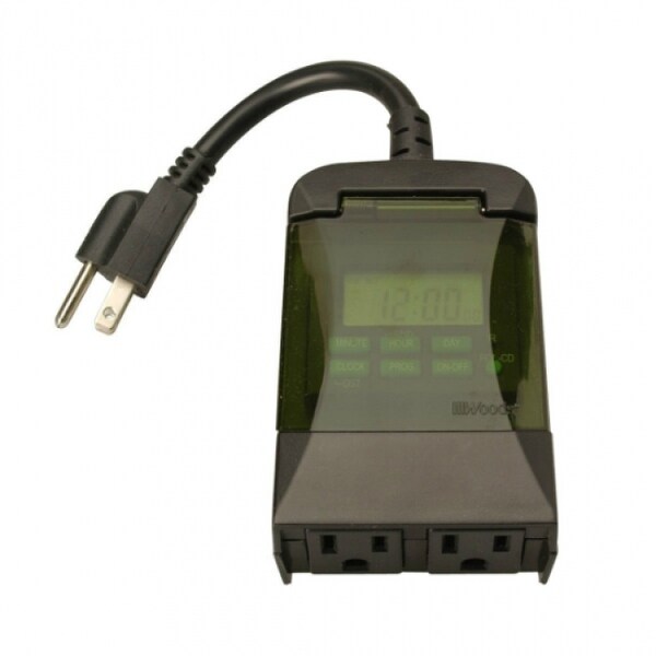 Woods 50014 Programmable Outdoor 7-Day Digital Timer