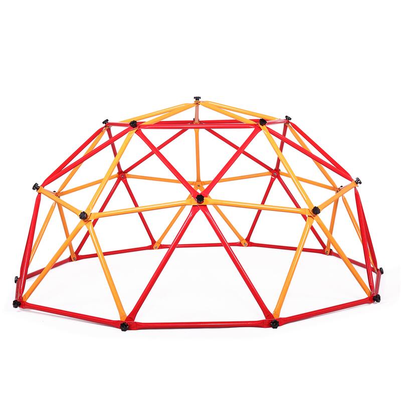 Outdoor Dome Climber, Monkey Bars Climbing Tower for Kids, Blue&Yellow
