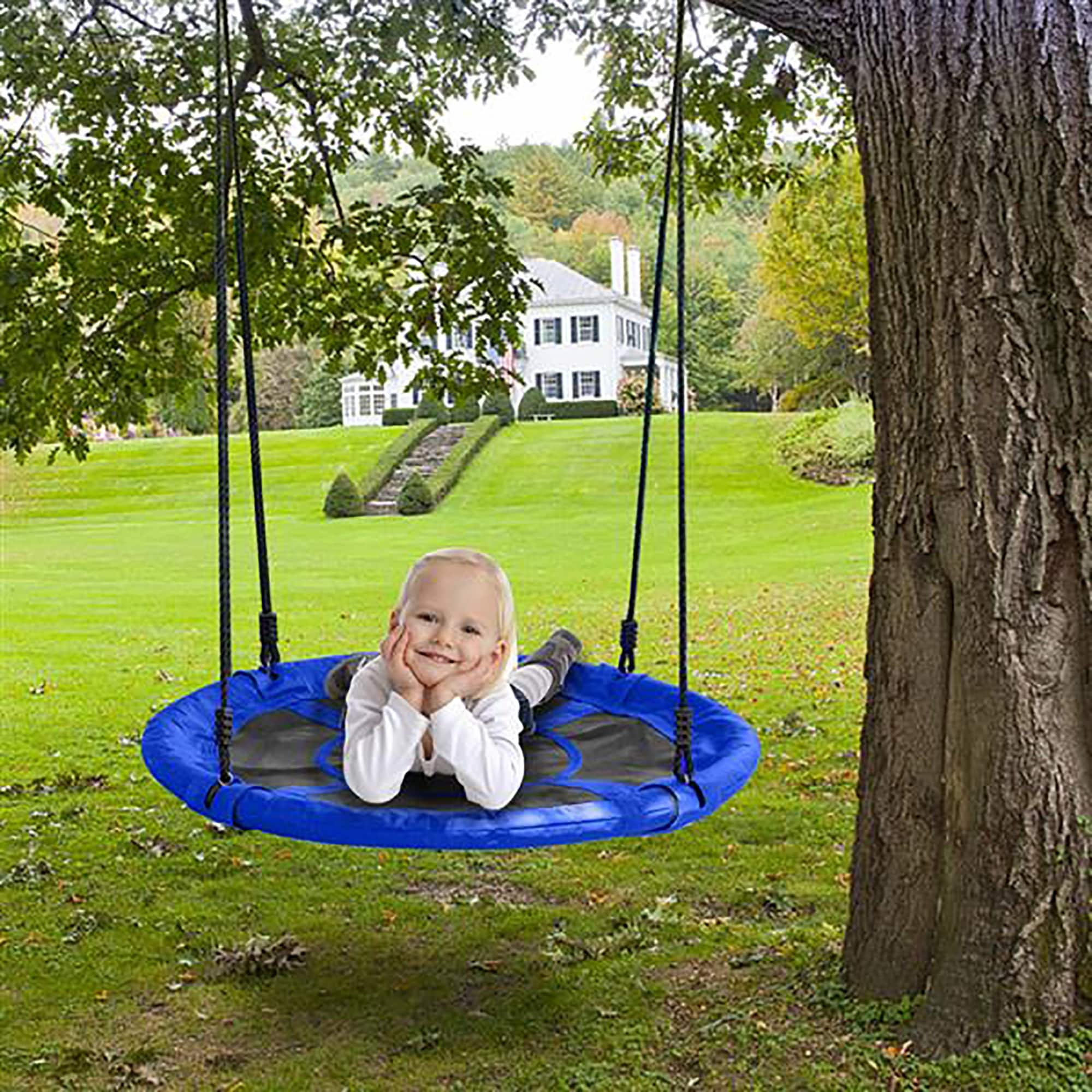 tree swing kid