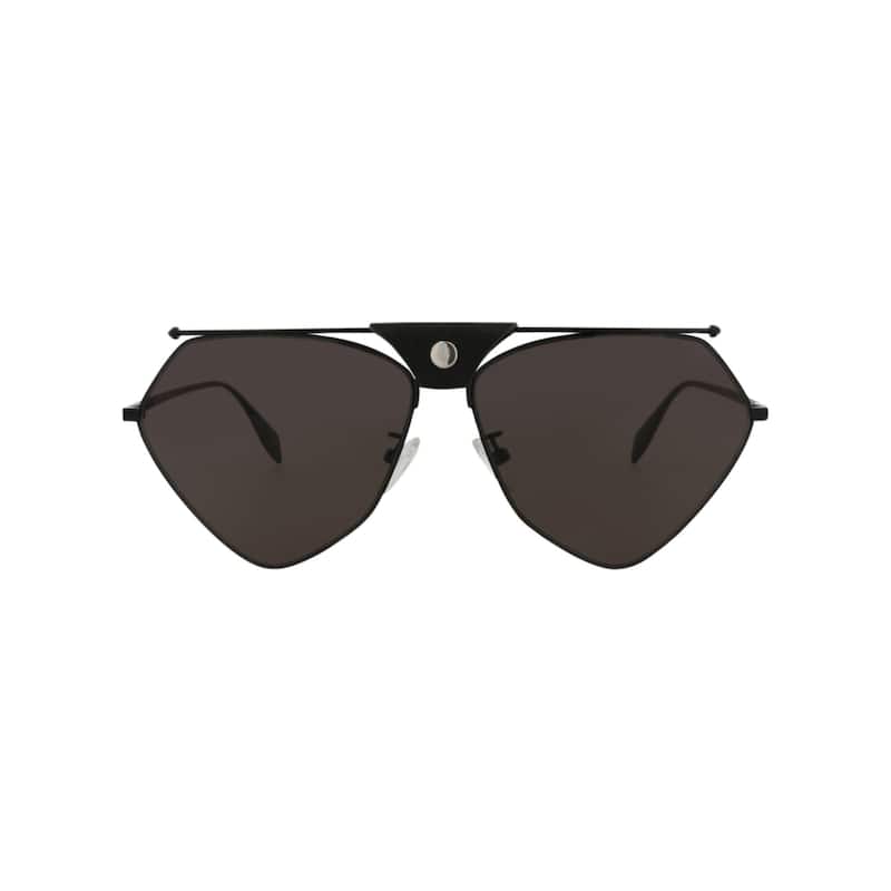 Alexander McQueen Aviator-Frame Metal Sunglasses