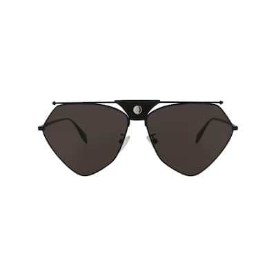 Alexander McQueen Aviator-Frame Metal Sunglasses