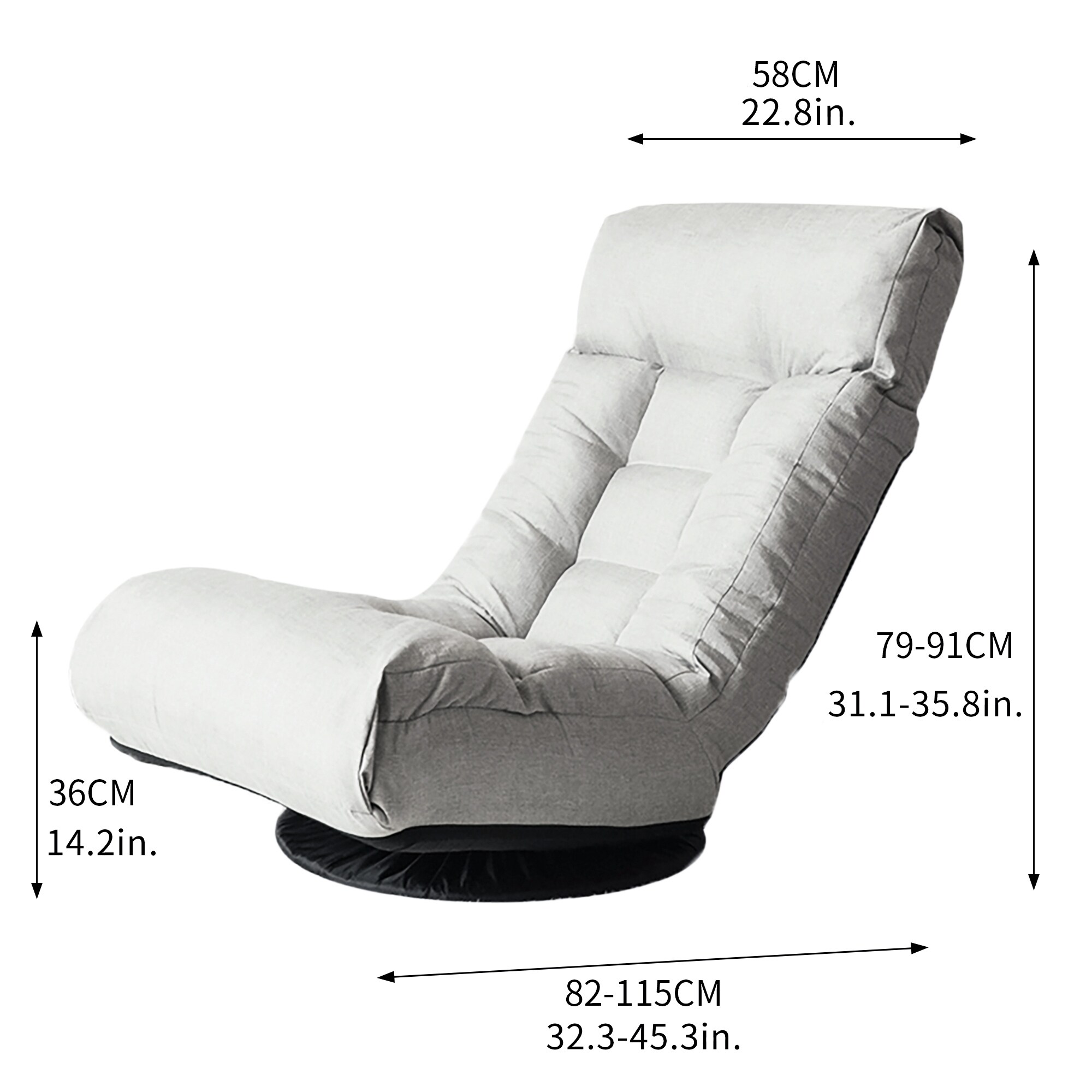Single sofa reclining chair Japanese chair - Bed Bath & Beyond