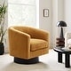 preview thumbnail 82 of 122, UIXE 360° Swivel Barrel Accent Chair Armchair For Living Room