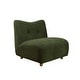 preview thumbnail 5 of 21, Art Leon Jacquard Fabric Module Accent Chair Green