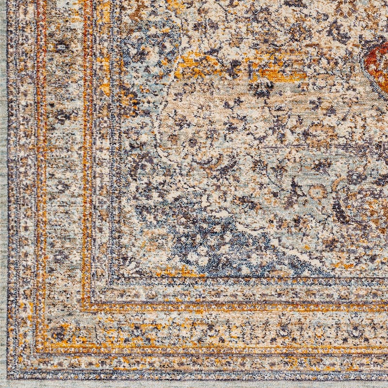 Livabliss Osmanek Traditional Medallion Area Rug