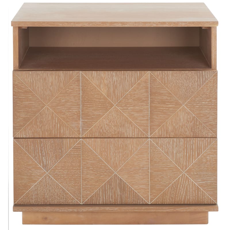 SAFAVIEH Couture Dzidra 2-Drawer Nightstand
