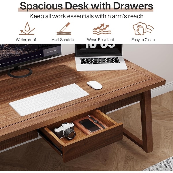 Medium wood desk hotsell
