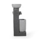 preview thumbnail 9 of 9, Catoosa Outdoor Modern 3 Tier Fountain by Christopher Knight Home