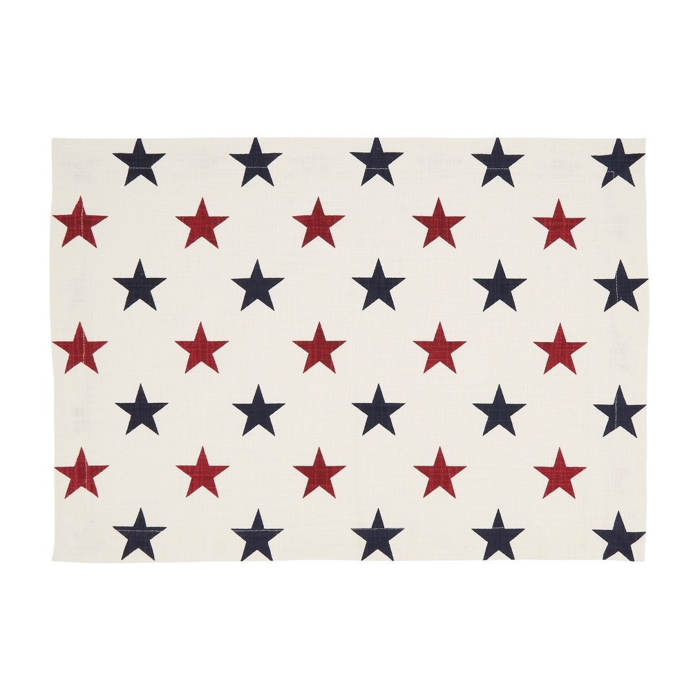 Americana Stars Placemat (Set of 4) - 14"x20"