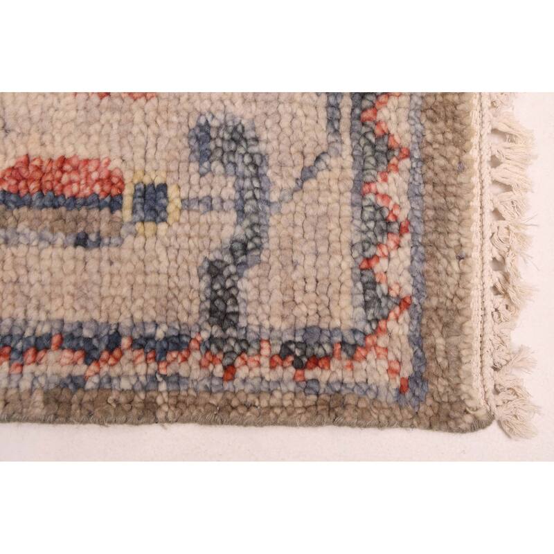 ECARPETGALLERY Hand-knotted Jules Serapi Taupe Wool Rug - 8'1 x 10'2