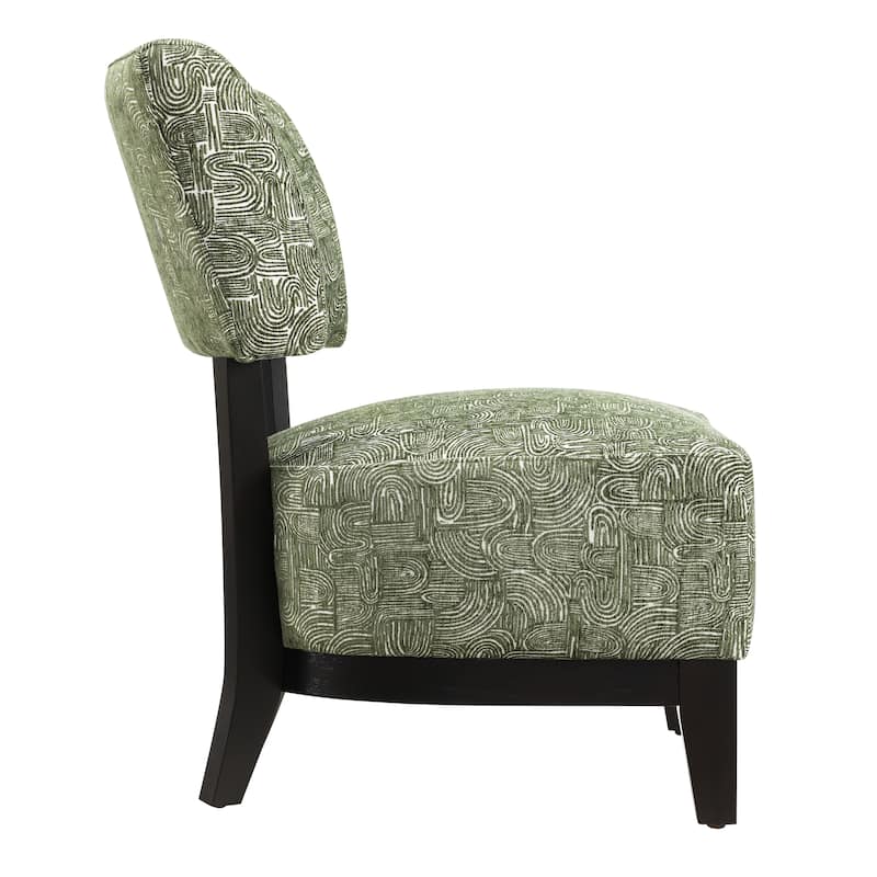 Furniture of America Phaen Modern 28-inch Pattern Fabric Accent Chair