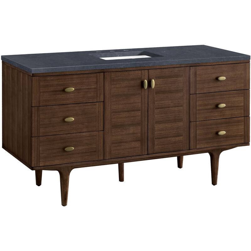 James Martin Vanities 670-V60S-3CSP Amberly 60" Free Standing or Wall