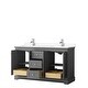 preview thumbnail 54 of 58, Avery 60 Inch Double Vanity, Cultured Marble Top