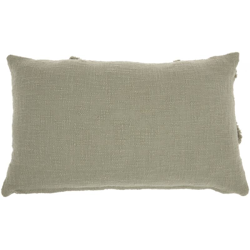 Royal Abstract Shaggy Detail Lumbar Pillow