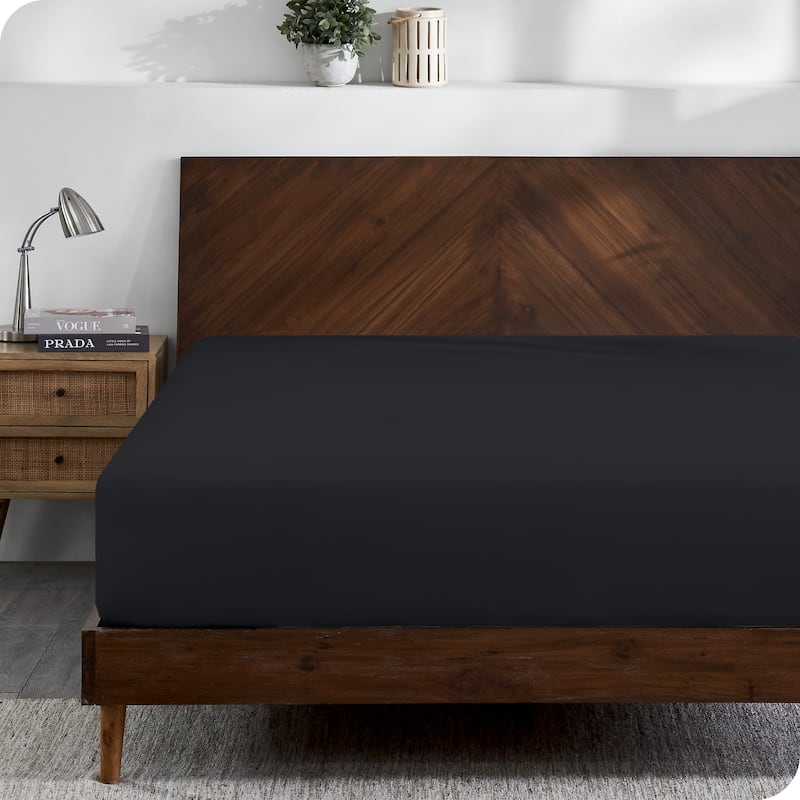 Bare Home Organic Cotton Jersey Fitted Sheet