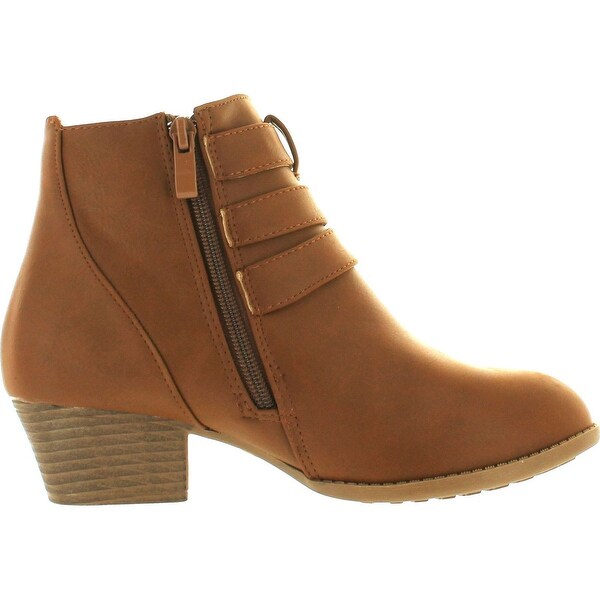 top moda layover low ankle bootie