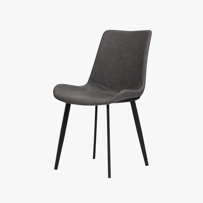 Modern Uphostered PU Leather Dining Chair (Set of 2)